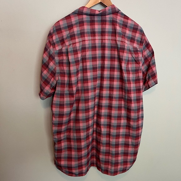 The North Face Mens Monanock Short Sleeve Button Up Shirt Multi Plaid Sz XXL - Picture 3 of 7